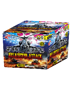 HELICOPTER ATTACK | 10 Shot 500 Gram Multi Shot Aerial By Suns Fireworks